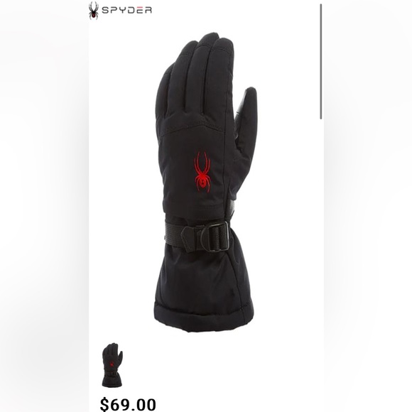 Brand new men’s Spyder Insulated gloves L/XL - Picture 1 of 5